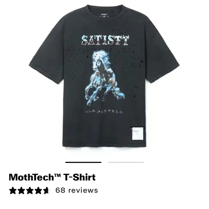 [BUNJANG] STISFY 26ss Wild Horse MOSTEC T-Shirt XL / 새티스파이 모스테크 티 26ss 야생마  XL(새상품)