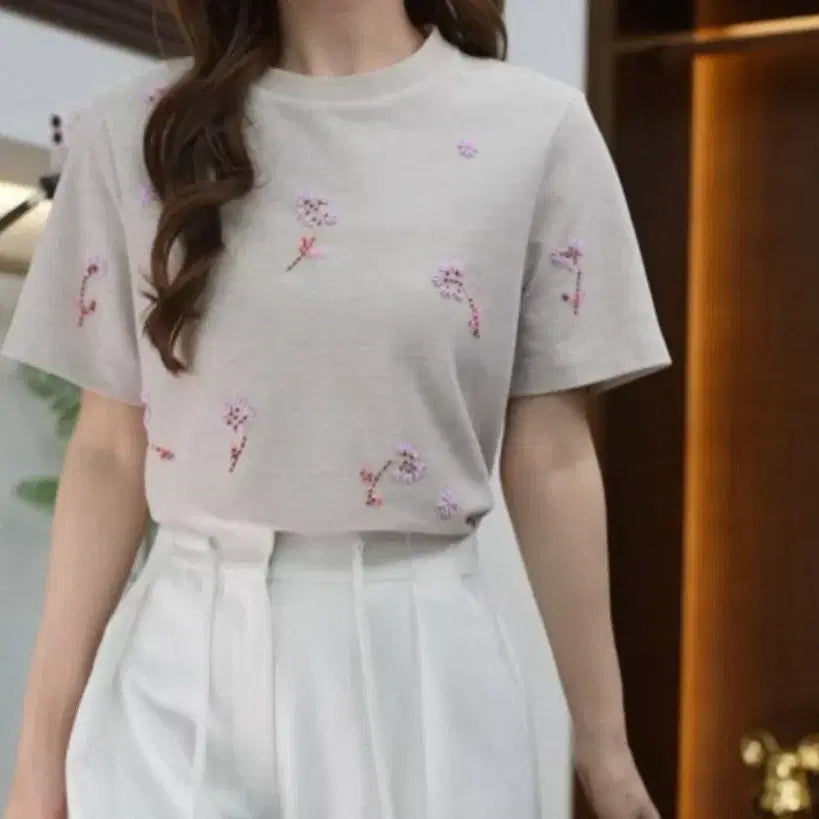 [BUNJANG] Lanvin Half Sleeve Top / 랑방  하프 슬리브 탑  26년