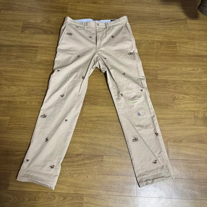 [BUNJANG] Polo Ralph Lauren Straight Fit Embroidered Chino Pants / 폴로 스트레이트핏 자수 치노팬츠 허리32 오수선
