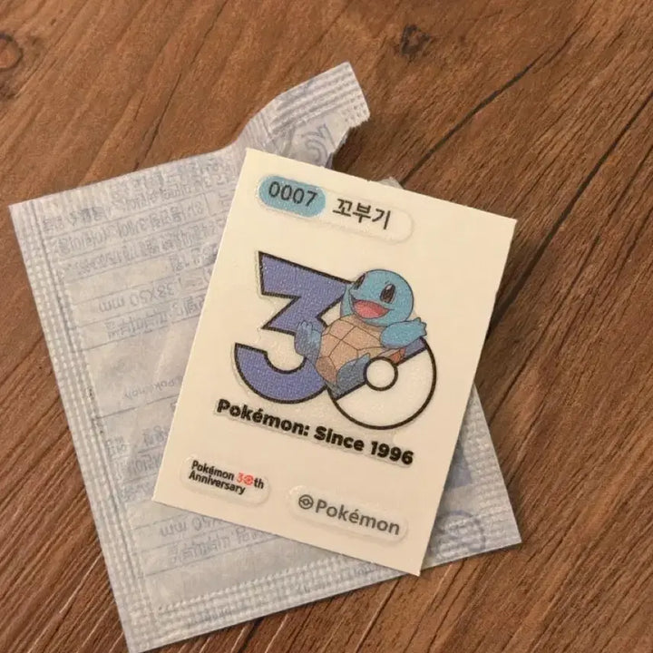 [BUNJANG] Pokemon 30th Anniversary Sticker / 포켓몬30주년스티커