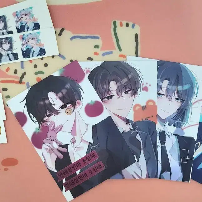 [BUNJANG] K-Pop Fan-made Photocard (Kim Sol-eum, Choi Yo-won, Eun Ha-je, Lee Sung-hae) / 비공굿 괴출 포카 / 김솔음, 최요원, 은하제, 이성해