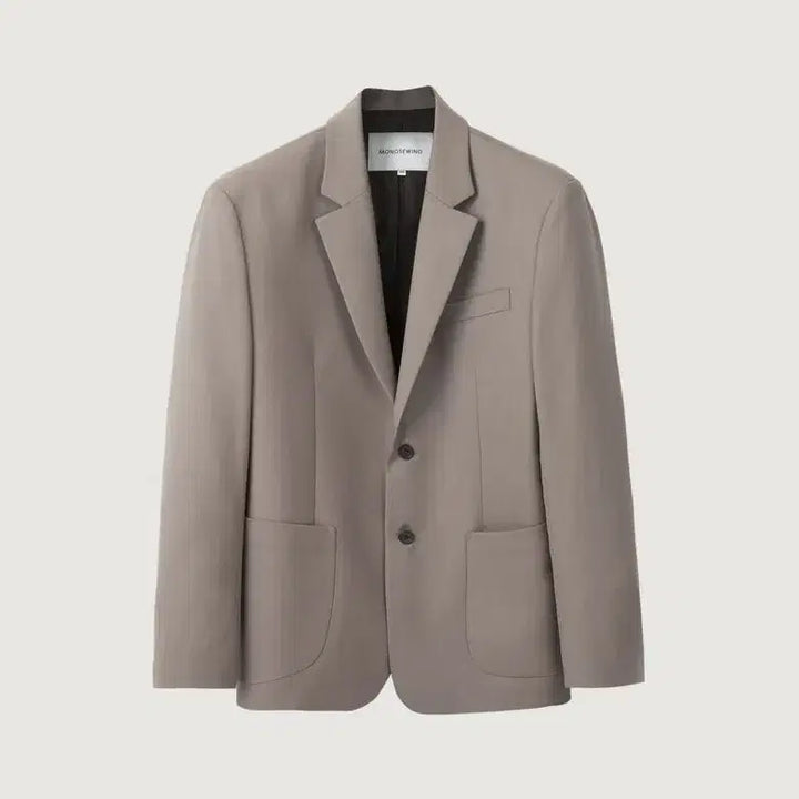 [BUNJANG] MONOSEWING (formerly HANCE) Wool Gabardine Setup Dusty Beige Size 50 Blazer + Trousers / 모노소잉(구 핸스) 울 개버딘 셋업 더스티베이지 50 (블레이저+슬랙스)