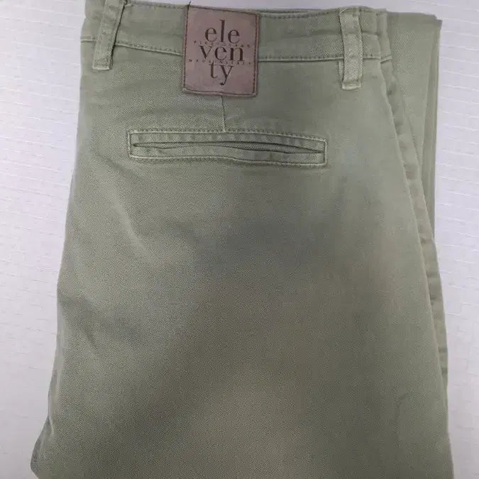 [BUNJANG] Eleventy Italian Premium Chino Pants Sage Green Size 31 / (정품 매장판) 일레븐티 이태리 프리미엄 치노팬츠 31