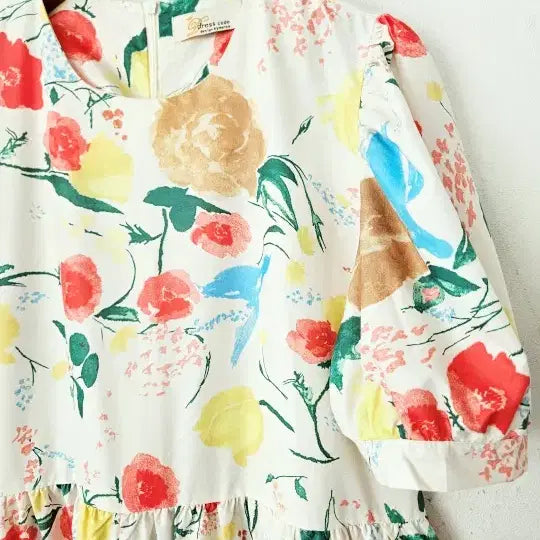 [BUNJANG] Floral Print Dress / 플라워 원피스