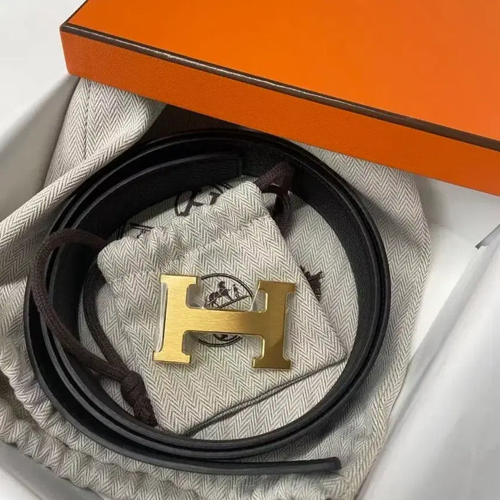 [BUNJANG] Hermès Belt Gold Buckle / 에르메스 벨트