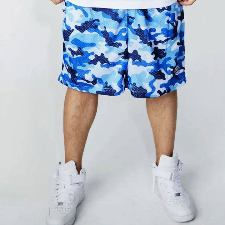 [BUNJANG] Royal Life Camo Mesh Shorts / (새상품) 로얄라이프 카모 메쉬 반바지