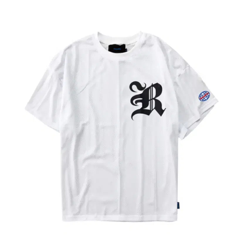 [BUNJANG] Royal Life Mesh Short Sleeve Jersey White / (새상품) 로얄라이프 메쉬 반팔 져지 화이트