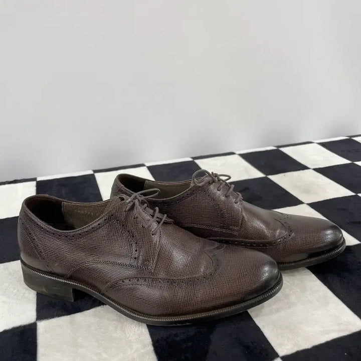 [BUNJANG] Soda Homme Wingtip Leather Shoes 255mm / 476) 소다옴므 윙팁 가죽 구두 255mm