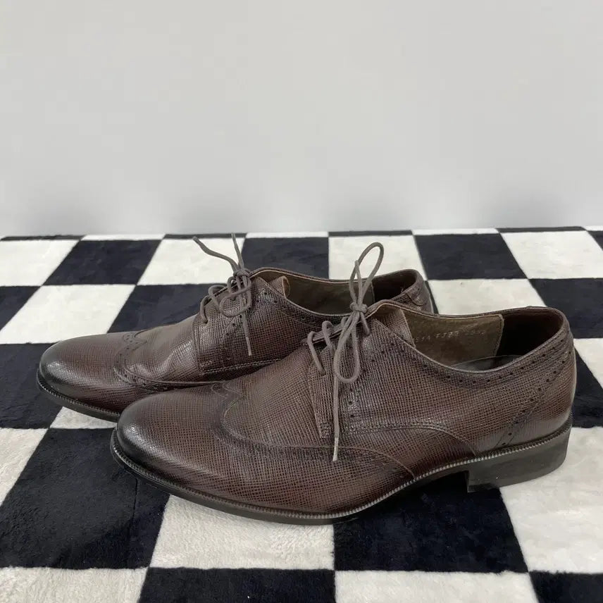 [BUNJANG] Soda Homme Wingtip Leather Shoes 255mm / 476) 소다옴므 윙팁 가죽 구두 255mm