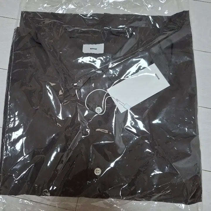 [BUNJANG] Architect Work Shirt 3 Brown / 와기 25ss 아키텍트 워크 셔츠 3 브라운