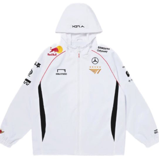 [BUNJANG] T1 2024 Uniform World Championship Jacket White 2XL / 2024 유니폼 월드 챔피언십 자켓 화이트 2XL 사이즈입니다.