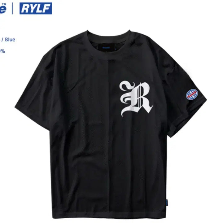 [BUNJANG] Royal Life Mesh Short Sleeve Jersey Black / (새상품) 로얄라이프 메쉬 반팔 져지 블랙