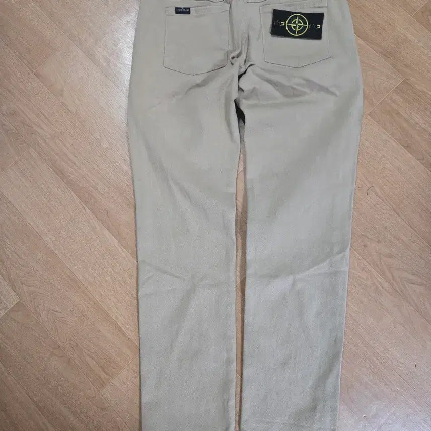 [BUNJANG] Stone Island Beige Cotton Pants / 스톤아일랜드 베이지 면바지