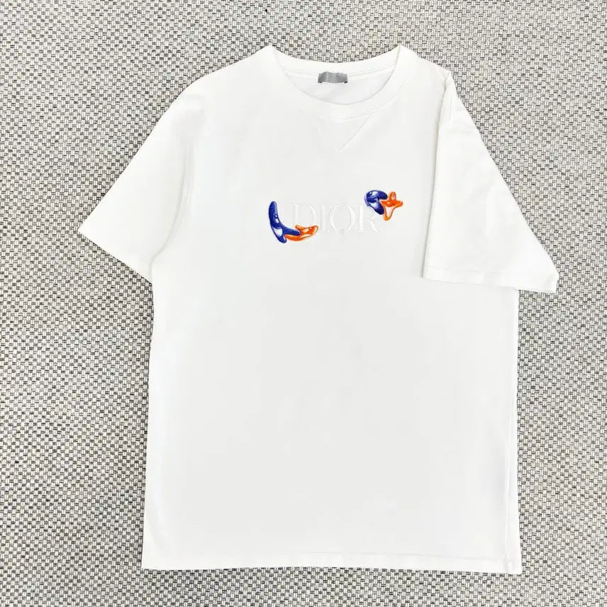 [BUNJANG] Dior Kenny Scarf T-Shirt White XL / [XL]디올 케니샤프 반팔티