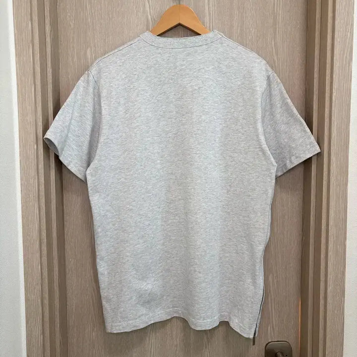 [BUNJANG] A.P.C. x Sacai Collaboration Side Zip Short Sleeve T-Shirt (M) / APC Sacai 콜라보 사이드집업 반팔티M/멜란지