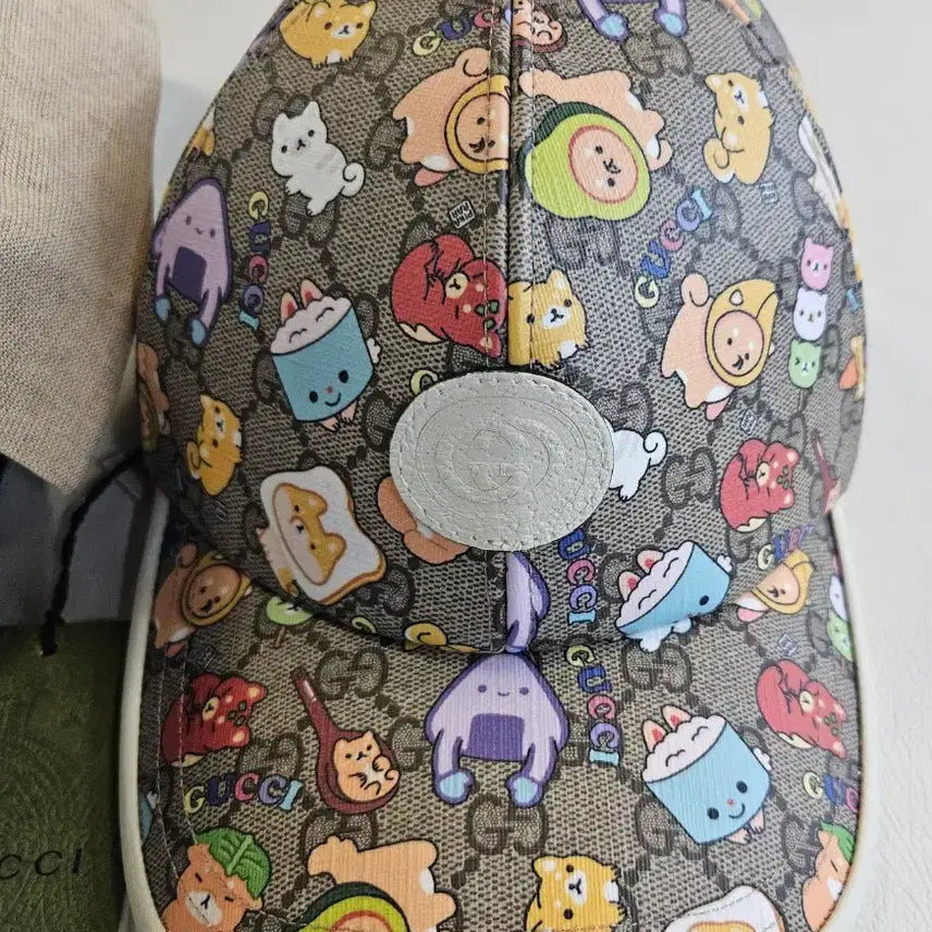 [BUNJANG] Gucci GG Canvas Animal Kawaii Limited Edition Cap / 구찌 GG 캔버스 애니멀 카와이  한정판 모자