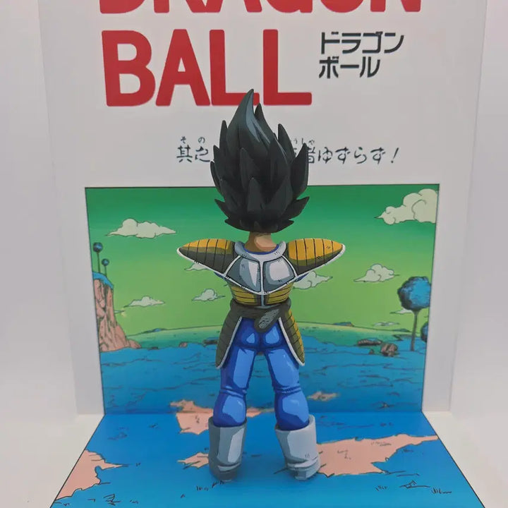 [BUNJANG] Dragon Ball KokoMa Vegeta Anime Painted Repaint Figure / 드래곤볼 제일복권 꼬꼬마 베지터 애니도색 리페인트 피규어