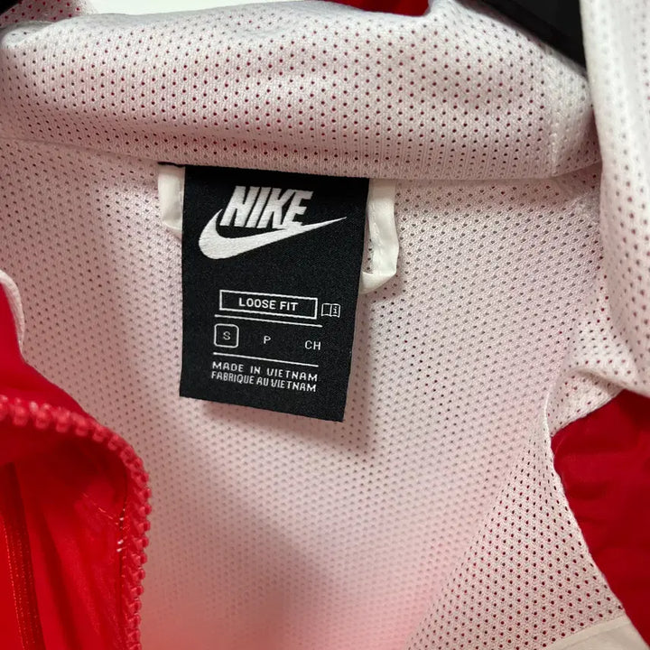 [BUNJANG] Nike Windrunner Jacket - Red/White / S 나이키 윈드러너 바람막이 자켓