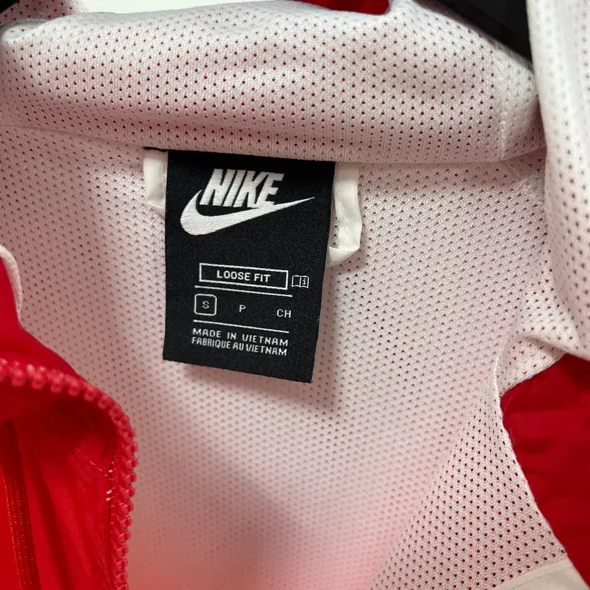 [BUNJANG] Nike Windrunner Jacket - Red/White / S 나이키 윈드러너 바람막이 자켓