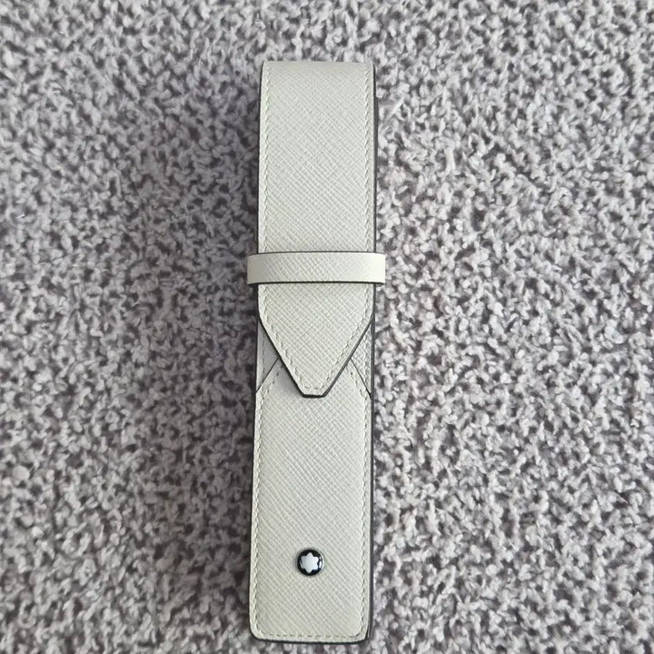[BUNJANG] Montblanc Sartorial 1-Pen Pouch Ivory / 몽블랑 사토리얼 아이보리 1구 펜 파우치