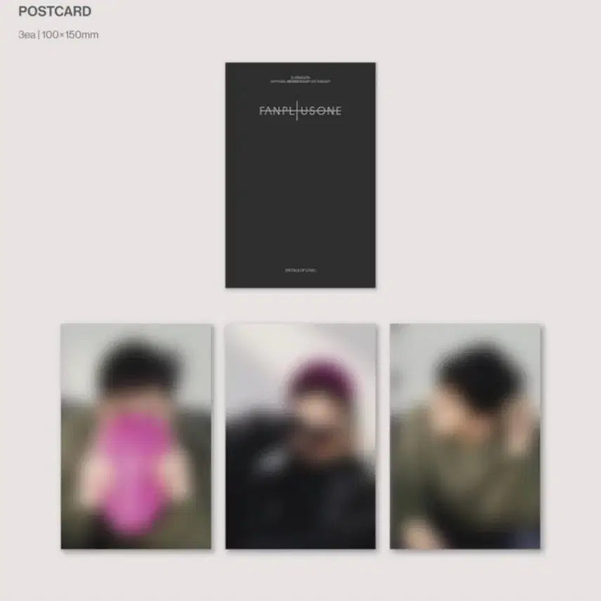 [BUNJANG] G-Dragon Fan Kit Poster + Postcard Bundle Set / 지디 팸키트 포스터+포스트카드