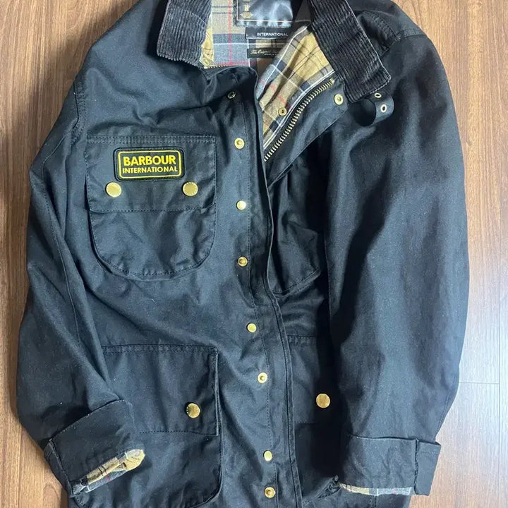 [BUNJANG] Barbour International Black Jacket / 바버 인터내셔널 블랙 자켓 36