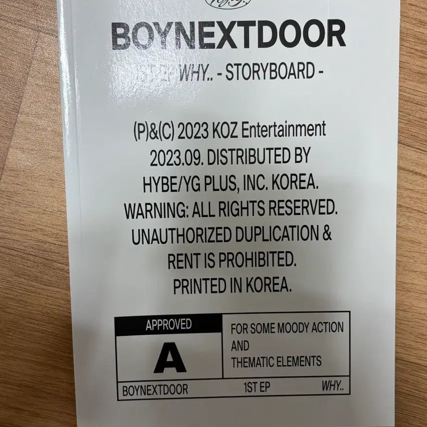 [BUNJANG] BOYNEXTDOOR Why.. Photobook / 보넥도 why.. 포토북