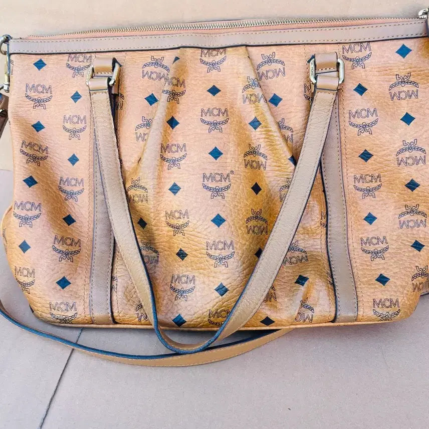[BUNJANG] MCM Genuine Leather Handbag / MCM 정품 성주택있어요