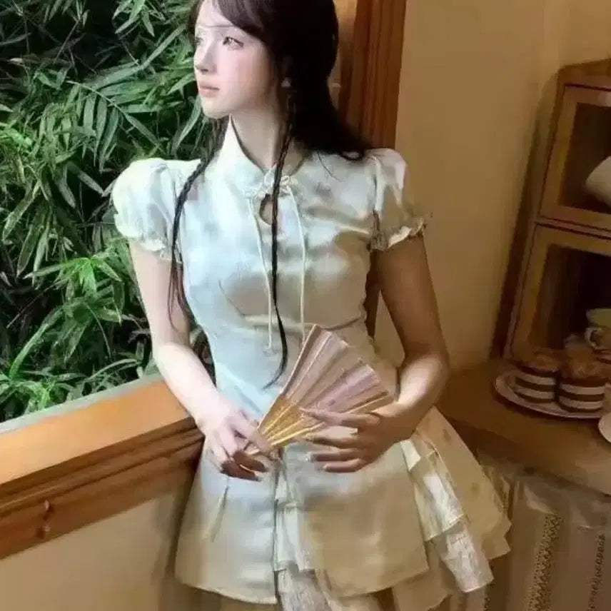 [BUNJANG] Chinese Cheongsam Rental / (보증금x!)소품O/졸업사진/졸사 중국 드레스 치파오 대여해드려요