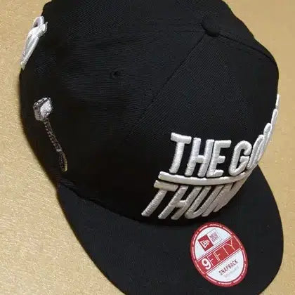 [BUNJANG] New Era Avengers Thunder Big Embroidery Snapback Hat / 뉴에라 어벤져스 썬더 빅자수 스냅백 M-L F