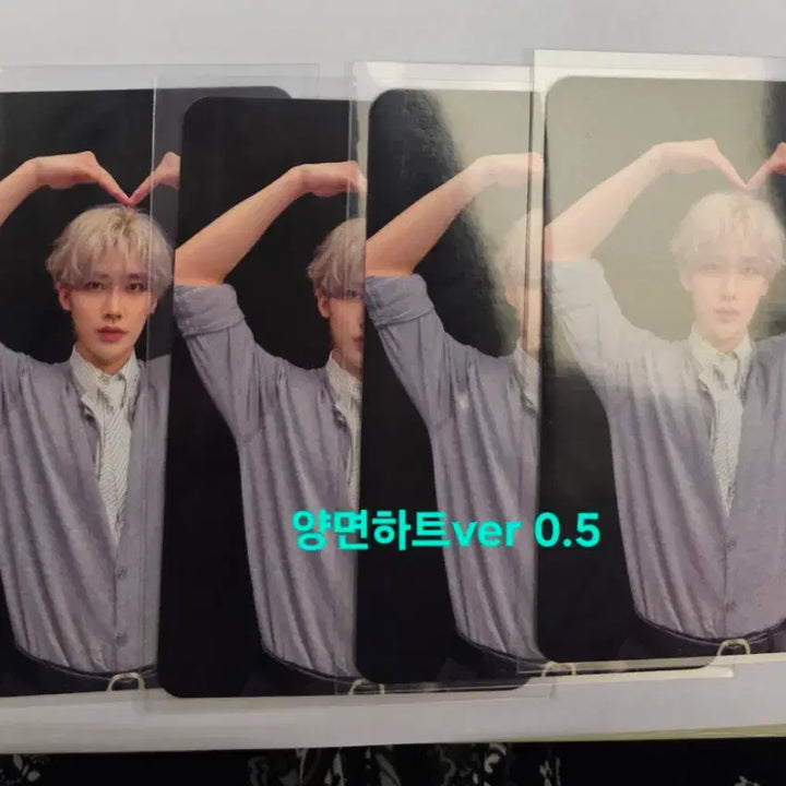 [BUNJANG] Xdinary Heroes Debut Album MakeStar Black Cape, WithMew Double-Sided Heart, M2U Photocard / 앤더블분철 메이크스타검정망토 비트로드만두 위드뮤양면하트