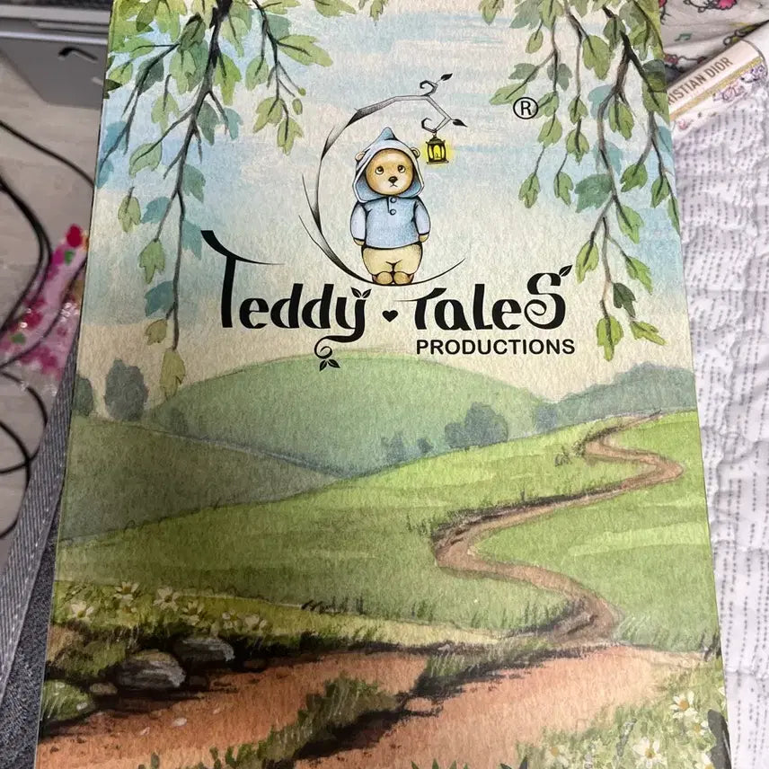 [BUNJANG] Teddy Tails Storyline M Forget-Me-Not Plush / (새상품)테디테일즈 스토리라인 물망초 M