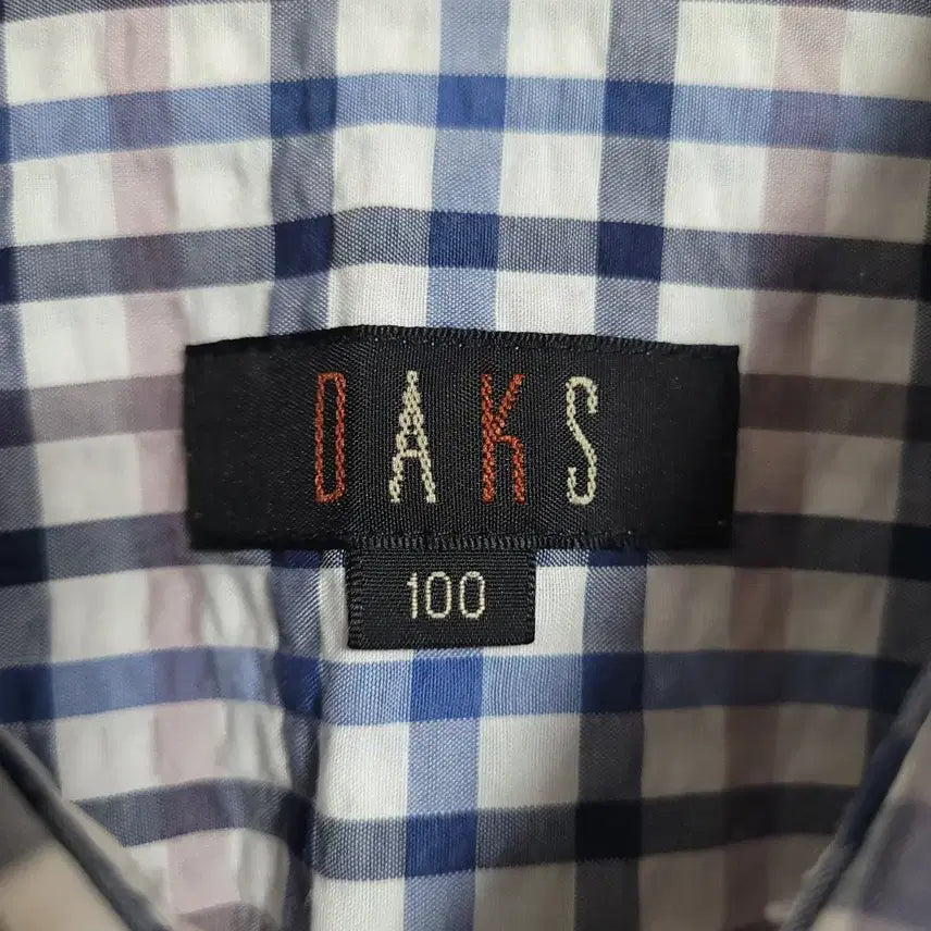 [BUNJANG] DAKS Check Short Sleeve Shirt Men&