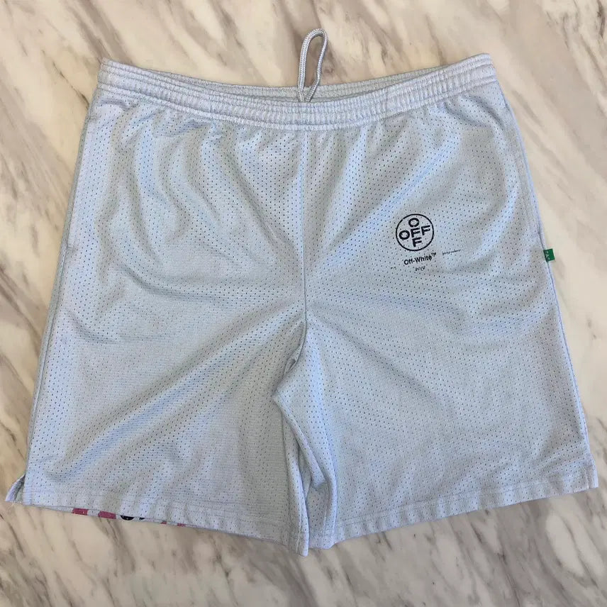 [BUNJANG] Off-White Mesh Shorts XL / 오프화이트 메쉬 쇼츠
