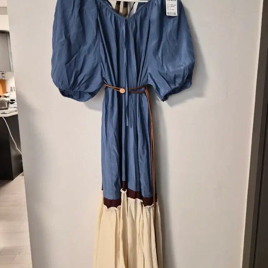 [BUNJANG] Etre Monch Tiered String Dress (Size S) / 에뜨르몽크(Etre Monch) 티어드 끈 원피스 (S사이즈)
