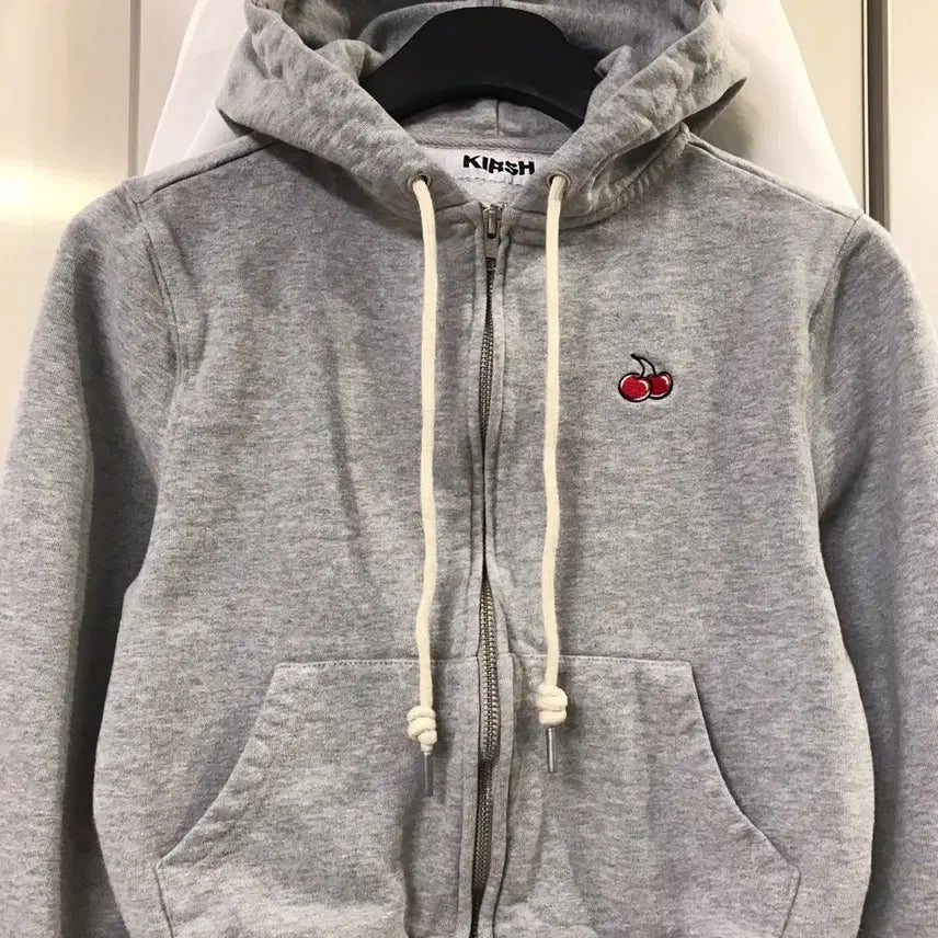 [BUNJANG] Kirsh Cropped Hooded Zip-Up (Size 1/55) / 키르시 크롭 후드 집업(1사이즈 55)
