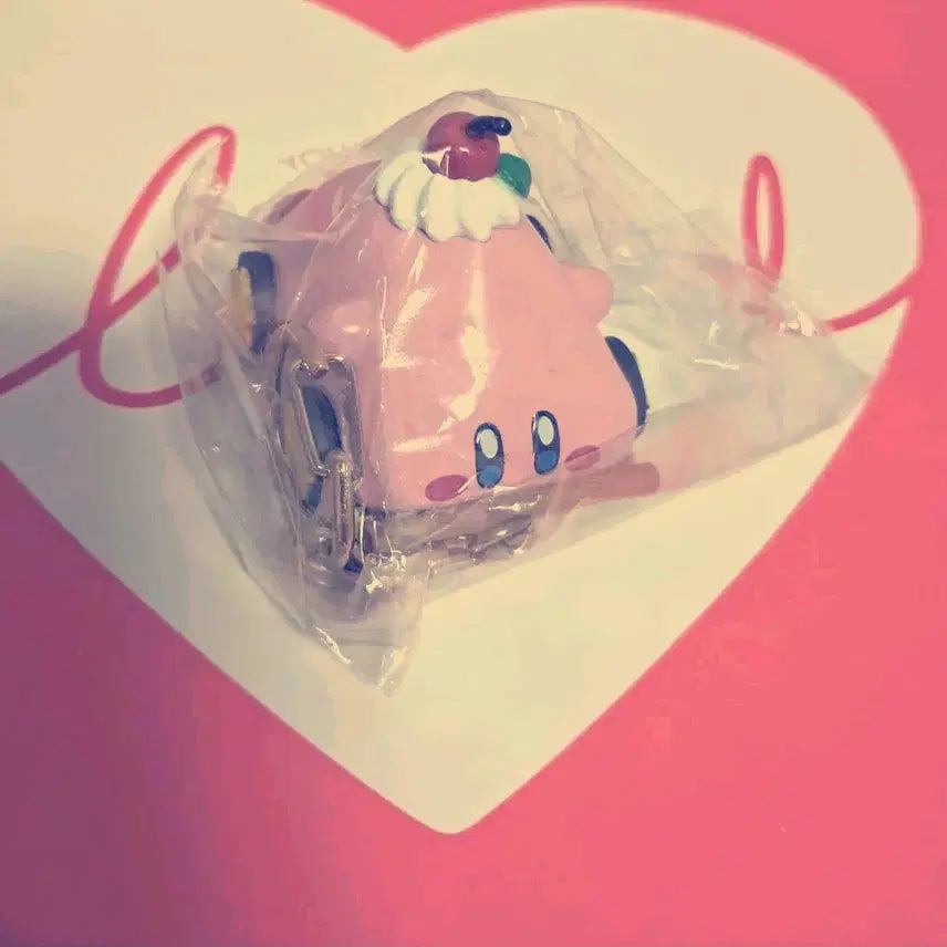 [BUNJANG] Kirby Cafe Car Keychain / 별의커비 카페 자동차 키링