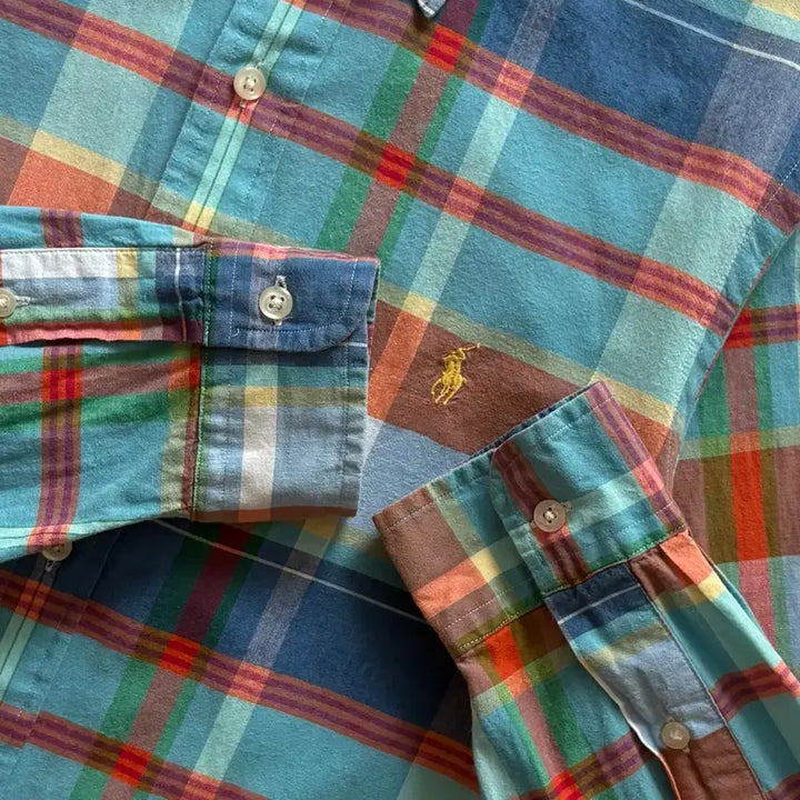 [BUNJANG] Polo Ralph Lauren Madras Check Shirt / Polo 폴로랄프로렌 마드라스 체크 셔츠