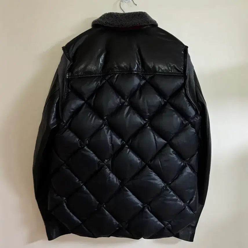 [BUNJANG] Undercover 13AW Leather Arm Quilting Down Jacket / [2] 언더커버 13AW 레더암 퀼팅 다운 자켓