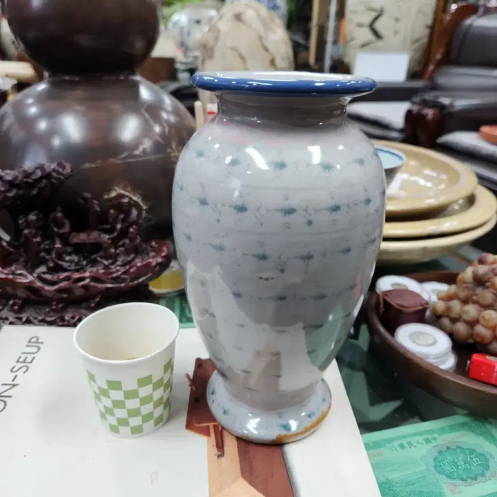 [BUNJANG] Antique Celadon Porcelain Vase / 오래되고 멋진 도자기 화병