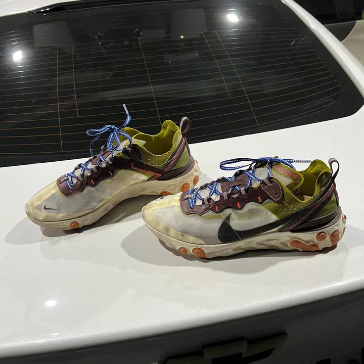[BUNJANG] Nike React Element 87 Moss / 290 나이키 리액트 엘리먼트87 모스