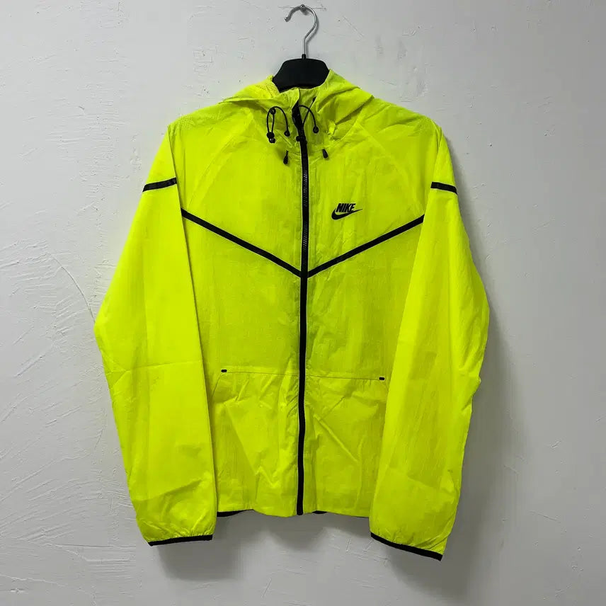 [BUNJANG] Nike Tech Aeroshield Windrunner Jacket (Fluorescent) / M 나이키 테크 에어로쉴드 윈드러너 바람막이 형광