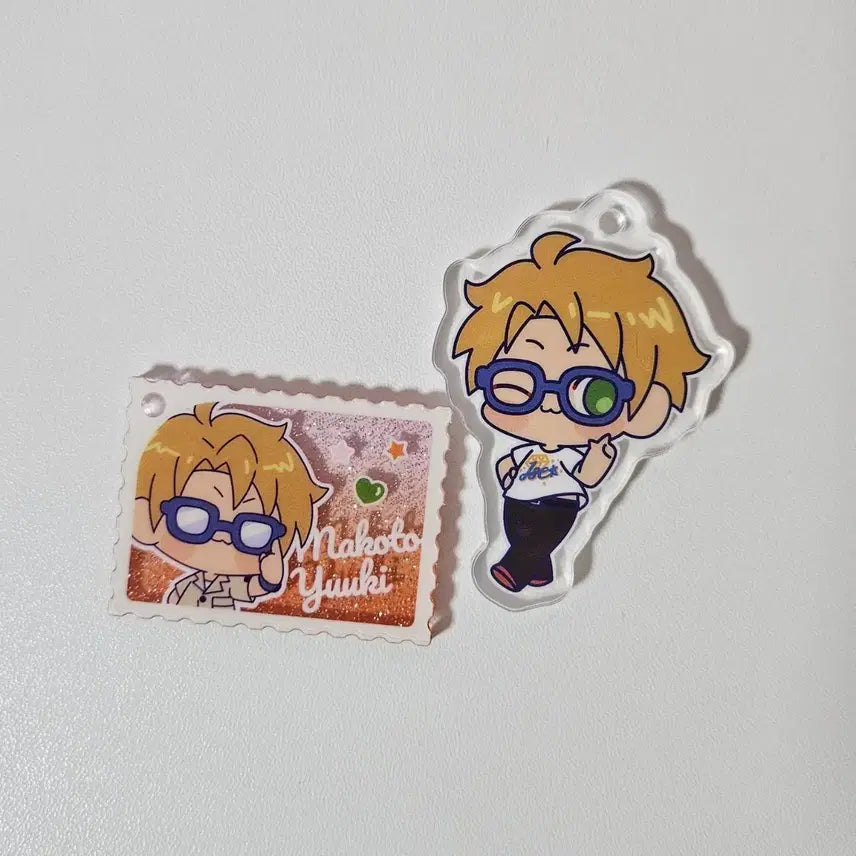 [BUNJANG] Ensemble Stars Makoto Aoi Diary Keyring / 앙스타 마코토 다이어리키링