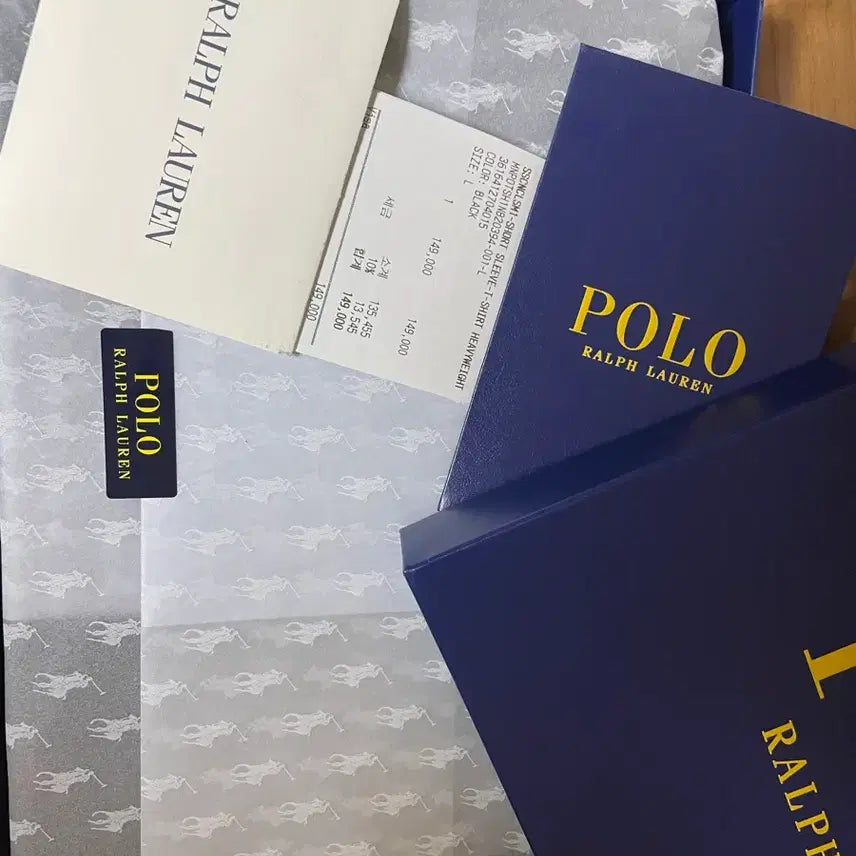 [BUNJANG] Polo Ralph Lauren Heavyweight T-Shirt Black M / (새상품) 폴로 랄프로렌 헤비웨이트 티셔츠 블랙 M