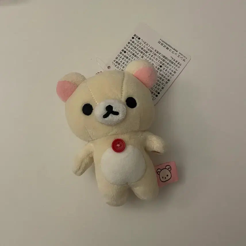 [BUNJANG] Rilakkuma Korilakkuma Mochi Plush Keychain Mascot / 리락쿠마 코리락쿠마 모찌 봉제 인형 키링 마스코트 누이 키홀더