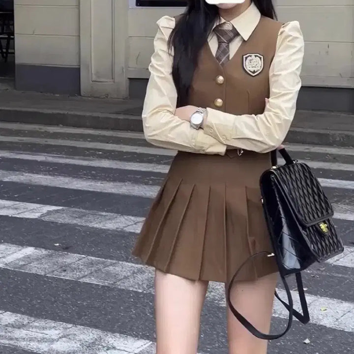 [BUNJANG] Preppy Look School Uniform Rental Set / 졸업사진 프레피룩 대여