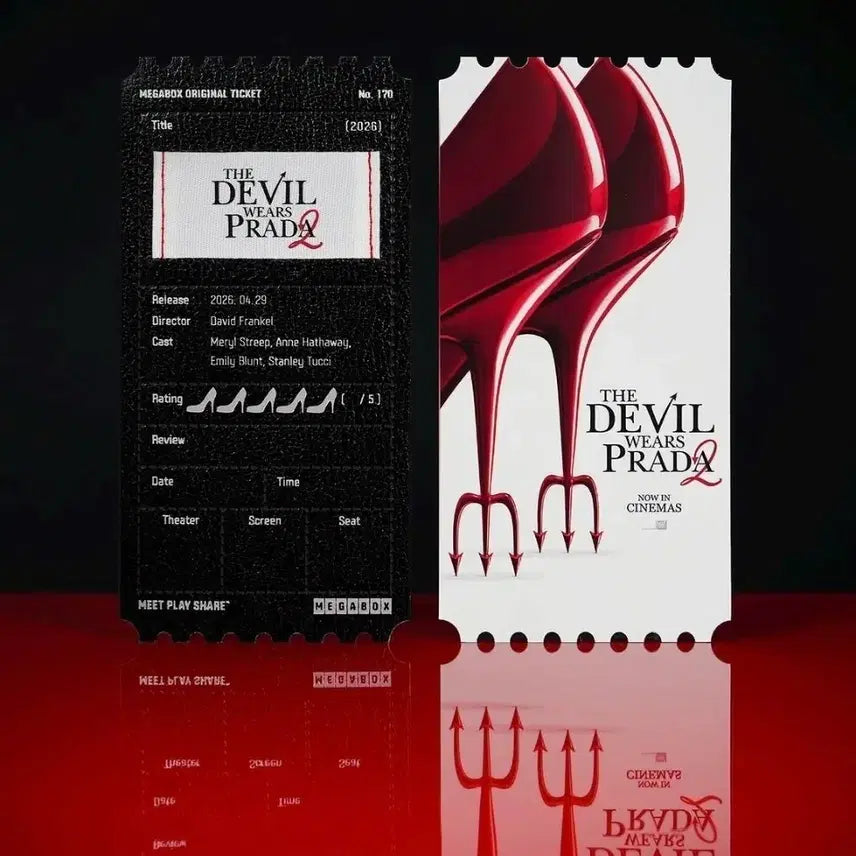[BUNJANG] The Devil Wears Prada 2 Original Ticket / 악마는 프라다를 입는다2 오리지널 티켓 판매