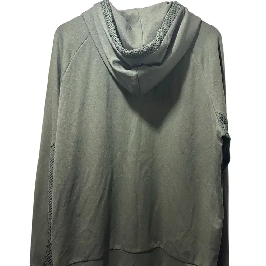 [BUNJANG] LARDINI Two-way Hooded Zip-up Khaki XXL / 라르디니 투웨이 후드집업 카키 xxl