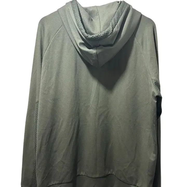 [BUNJANG] LARDINI Two-way Hooded Zip-up Khaki XXL / 라르디니 투웨이 후드집업 카키 xxl
