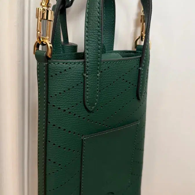 [BUNJANG] Daks Mini Punching Tassel Crossbody Bag (Phone Bag) / 닥스 미니 펀칭 테슬 크로스백(핸드폰백)